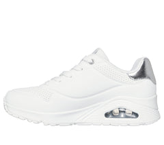 Skechers Pantofi dama sport  UNO GOLDEN AIR 177094 WHITE/SILVER ID3335-WSL