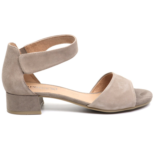 Caprice Sandale dama 9 28212 20 taupe velur ID3393-TPEV