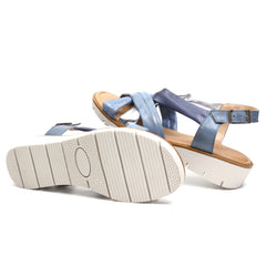 Lola Canales Sandale dama 2146 bleumarin ID3472-BLM