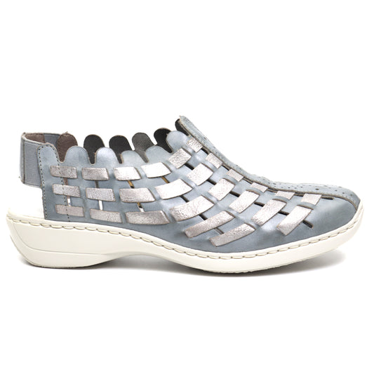 Rieker Pantofi dama 413V8 12 bleumarin ID3477-BLM
