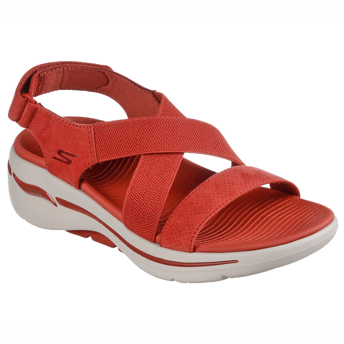 Skechers Sandale dama GO WALK ARCH FIT SANDAL 140257 rosu ID3505-RS