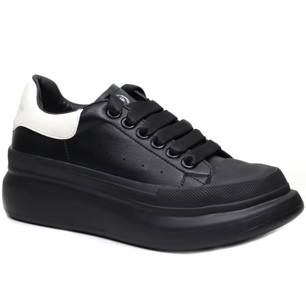 Franco Gerardo Pantofi dama  piele naturala 232806 talpa neagra negru ID3525-NG