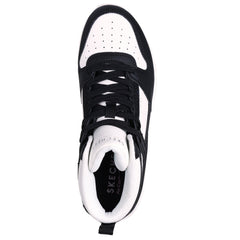 Skechers Ghete dama sport UNO HIGH REGARDS 177099 WHITE/BLACK ID3550-WBK