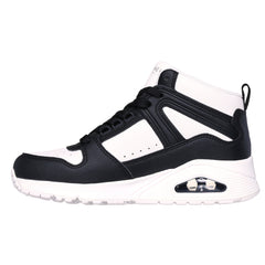 Skechers Ghete dama sport UNO HIGH REGARDS 177099 WHITE/BLACK ID3550-WBK