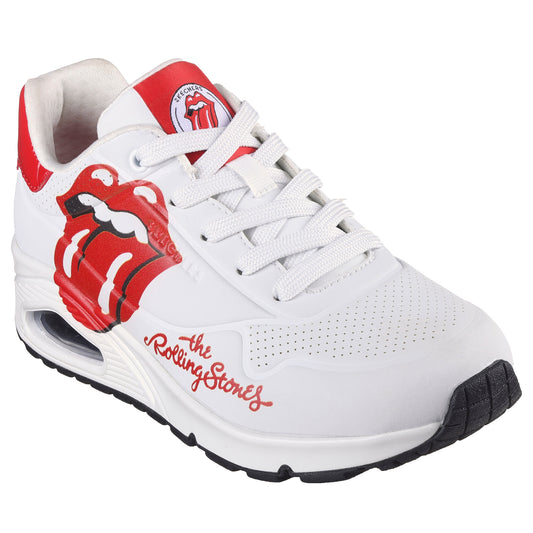 Skechers Pantofi dama sport UNO ROLLING STONES 177965 WHITE/RED ID3562-WRD