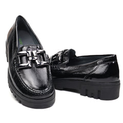 Waldlaufer Pantofi dama 723508 143 001 negru lac ID3580-NGL