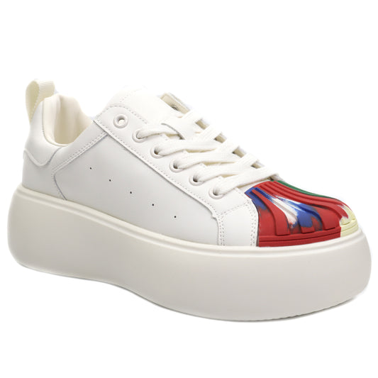 Franco Gerardo Pantofi dama 88135 alb+multicolor ID3607-ALB.MCL