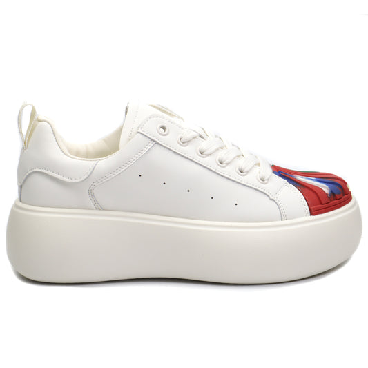 Franco Gerardo Pantofi dama 88135 alb+multicolor ID3607-ALB.MCL