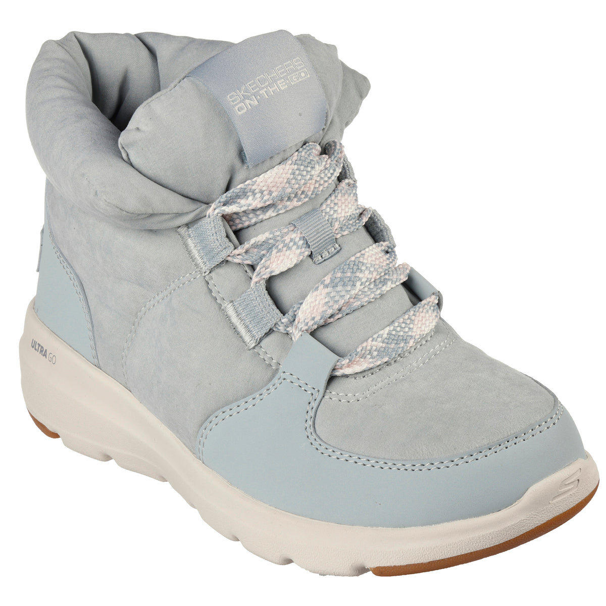 Skechers Ghete dama GLACIAL ULTRA TREND 144194 LIGHT BLUE ID3610-LTBL