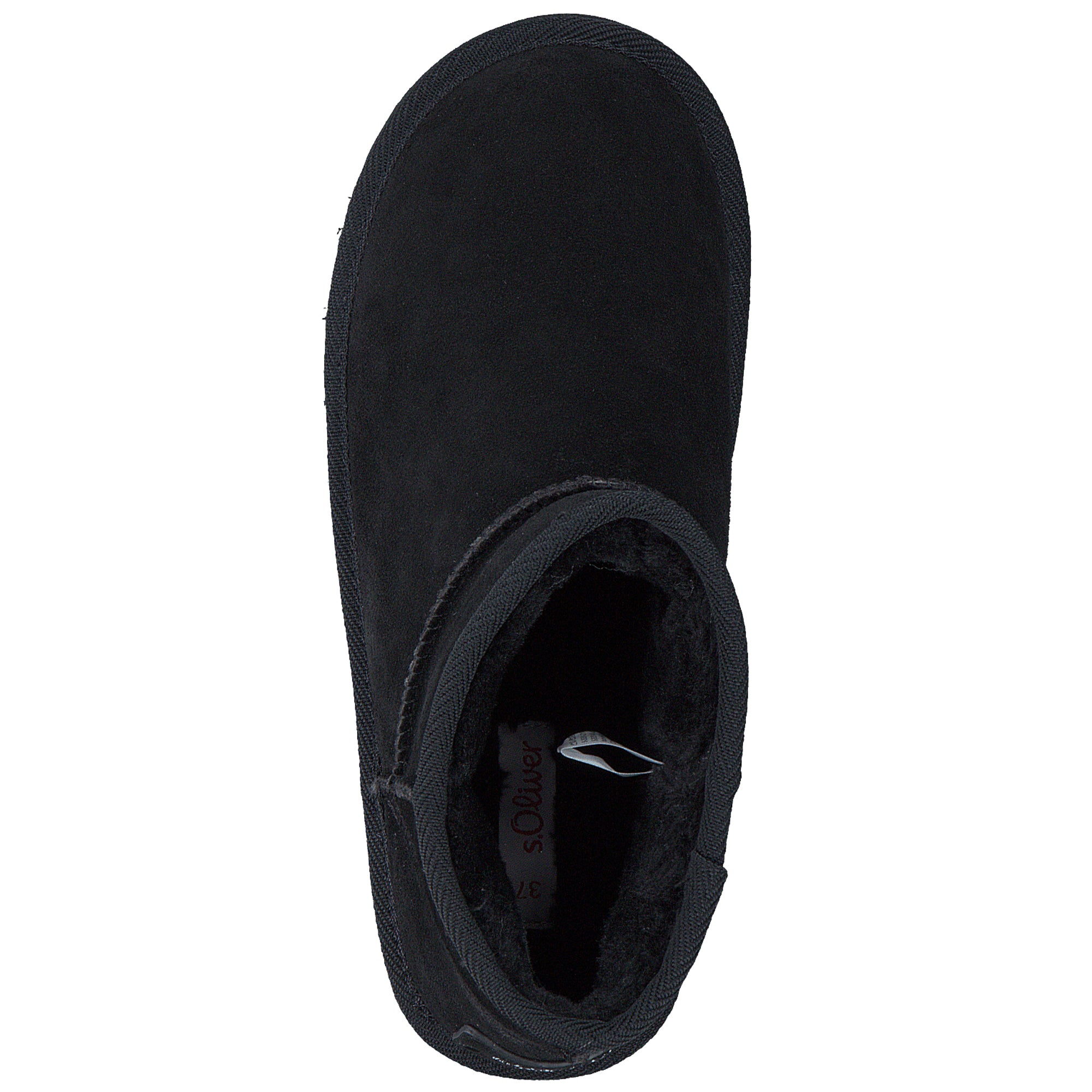 s.Oliver Ghete dama stil UGG 5 26351 41 negru velur ID3635-NGV