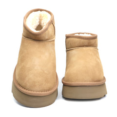 s.Oliver Ghete dama stil UGG 5 26352 41 cognac velur ID3644-CGNV