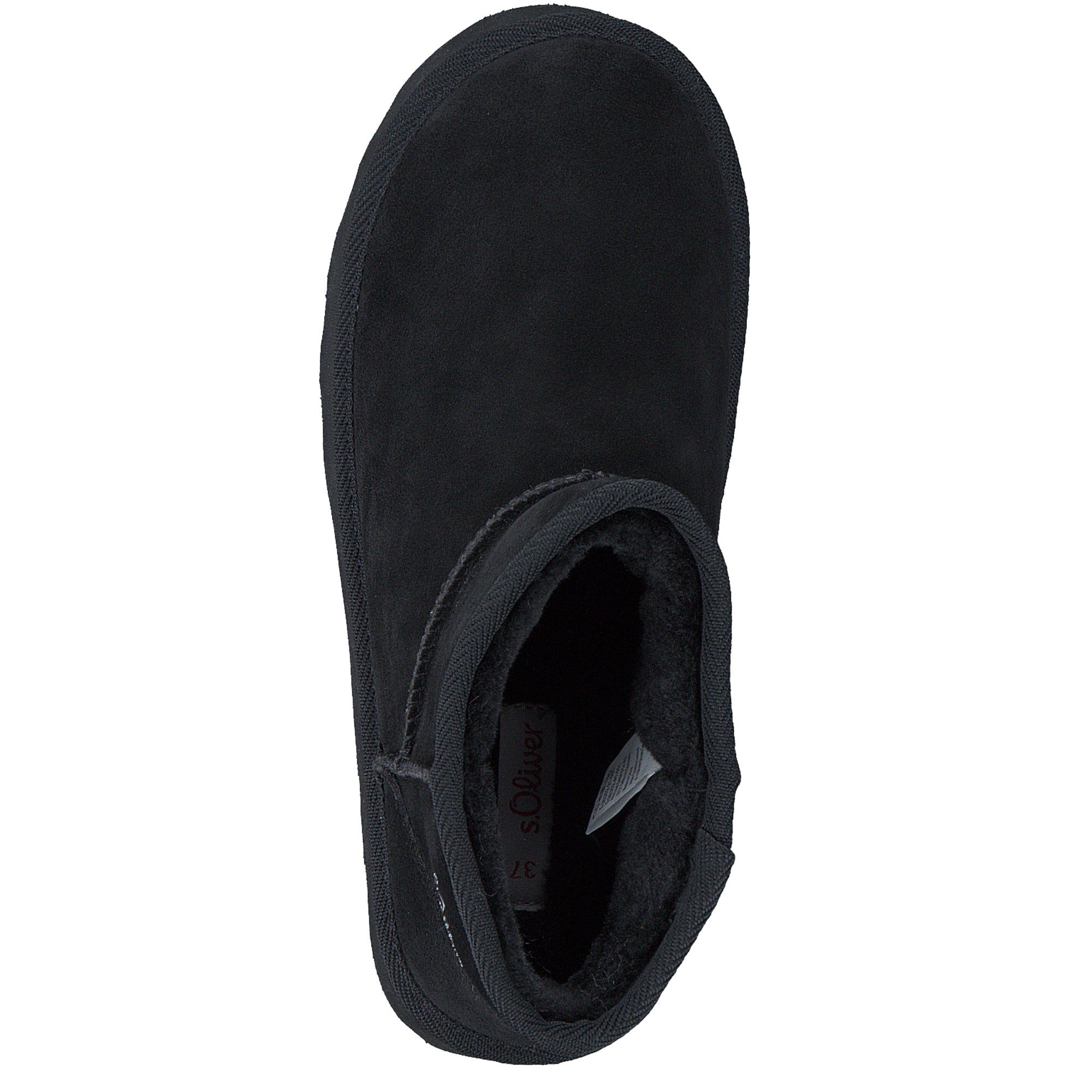 s.Oliver Ghete dama stil UGG 5 26352 41 negru velur ID3644-NGV