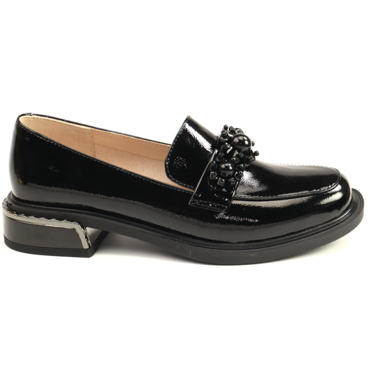 Epica Pantofi dama K3K330126 01 L negru lac ID3692-NGL