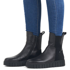 Rieker Ghete dama W1062 00 negru ID3709-NG