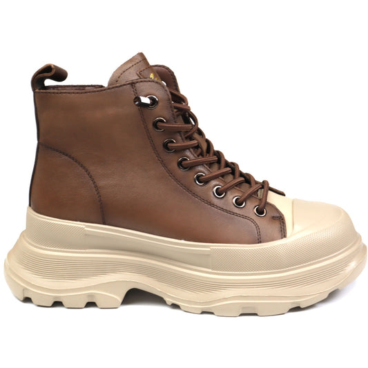 Franco Gerardo Ghete dama piele naturala 66081 maro ID3732-MARO