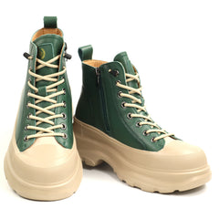 Franco Gerardo Ghete dama piele naturala 66081 verde ID3732-VRD