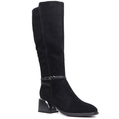 Karisma Cizme dama H3DL30030 01 negru velur ID3735-NGV