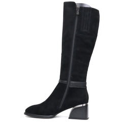 Karisma Cizme dama H3DL30030 01 negru velur ID3735-NGV