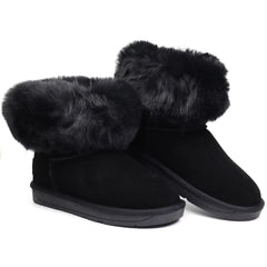 Soprani Couture Ghete dama Foxy SCW328020 negru velur ID3763-NGV