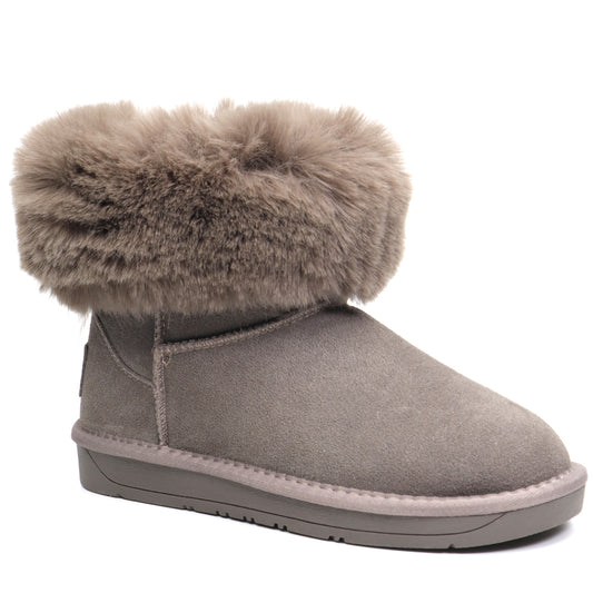 Soprani Couture Ghete dama Foxy SCW328020 taupe velur ID3763-TPEV