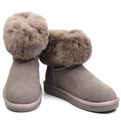 Soprani Couture Ghete dama Foxy SCW328020 taupe velur ID3763-TPEV