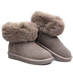 Soprani Couture Ghete dama Foxy SCW328020 taupe velur ID3763-TPEV