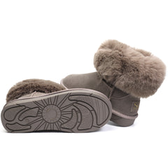 Soprani Couture Ghete dama Foxy SCW328020 taupe velur ID3763-TPEV
