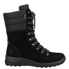 Rieker Ghete dama L7101 00 negru velur ID3768-NGV