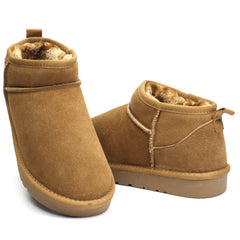Energy Ghete dama scurte I1200 camel velur ID3773-CMLV