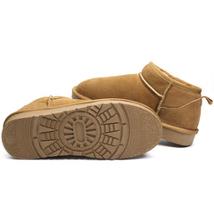 Energy Ghete dama scurte I1200 camel velur ID3773-CMLV