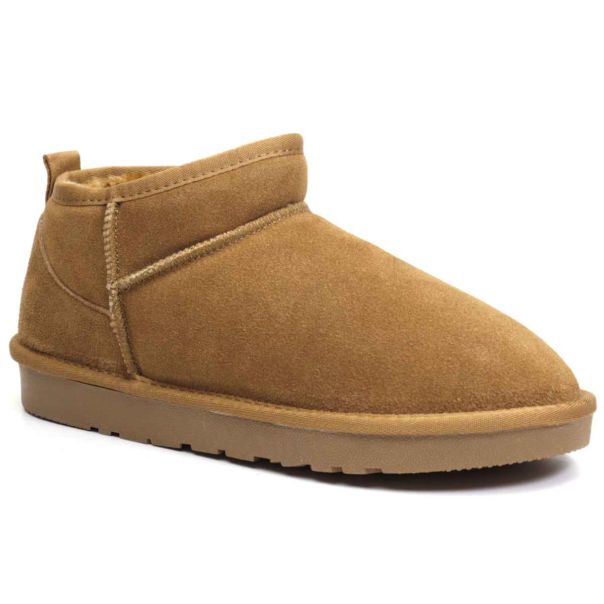 Energy Ghete dama scurte I1200 camel velur ID3773-CMLV