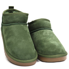 Energy Ghete dama scurte I1200 verde velur ID3773-VRDV