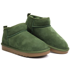 Energy Ghete dama scurte I1200 verde velur ID3773-VRDV