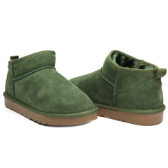 Energy Ghete dama scurte I1200 verde velur ID3773-VRDV