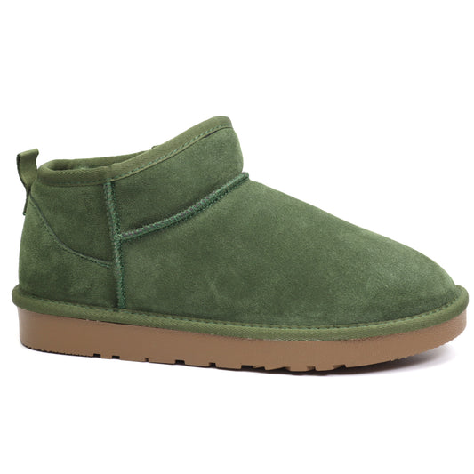 Energy Ghete dama scurte I1200 verde velur ID3773-VRDV