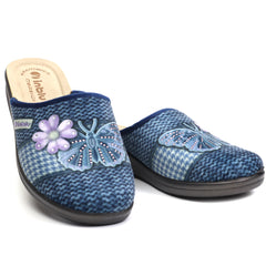 Inblu Papuci casa dama CF41 bleumarin ID3793-BLM
