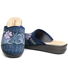 Inblu Papuci casa dama CF41 bleumarin ID3793-BLM