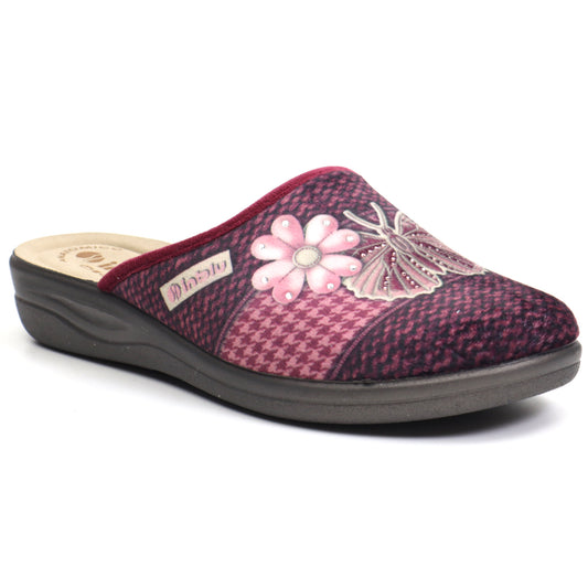 Inblu Papuci casa dama CF41 bordo ID3793-BRD