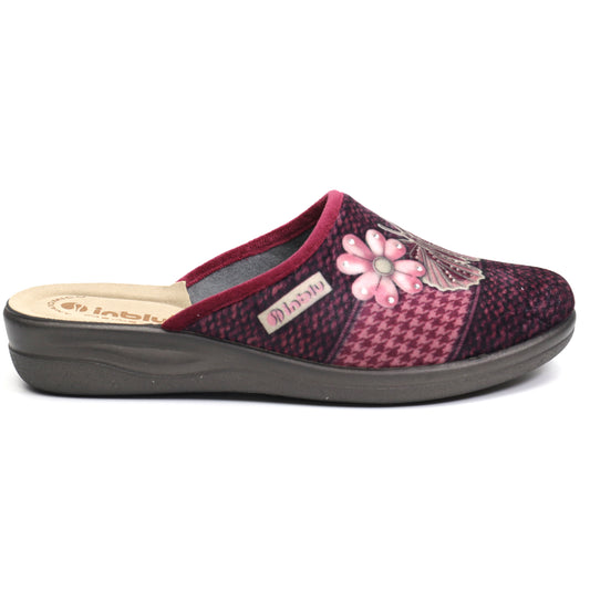 Inblu Papuci casa dama CF41 bordo ID3793-BRD