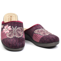 Inblu Papuci casa dama CF41 bordo ID3793-BRD