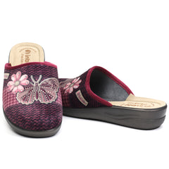 Inblu Papuci casa dama CF41 bordo ID3793-BRD