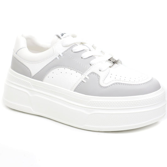 Pass Collection Pantofi dama fashion sport X5X640011A J9 N alb+multicolor ID3798-ALB.MCL