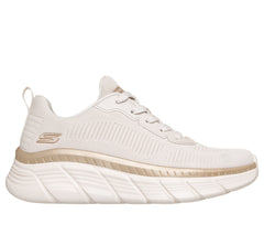 Skechers Pantofi dama sport BOBS B FLEX HI 117385 WHITE/GOLD ID3801-WHGD