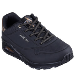 Skechers Pantofi dama sport UNO SHIMMER AWAY 155196 BBK ID3812-BBK