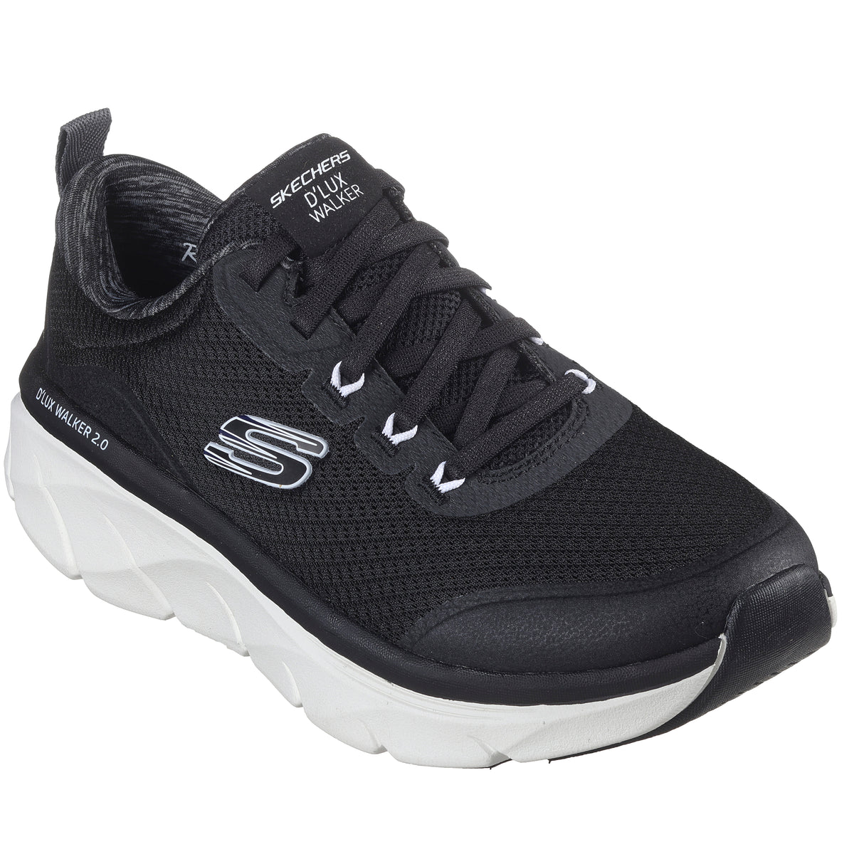 Skechers Pantofi dama sport D LUX WALKER 2.0 RADIANT ROSE 150095 BLACK/WHITE ID3816-BKW