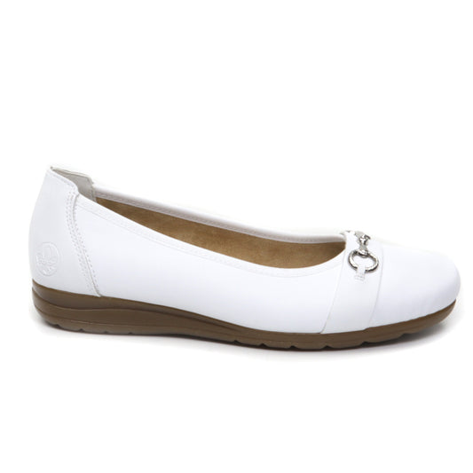 Rieker Balerini dama L9360 80 alb ID3835-ALB