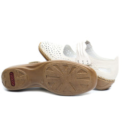 Rieker Pantofi dama 41399 60 crem ID3853-CRM