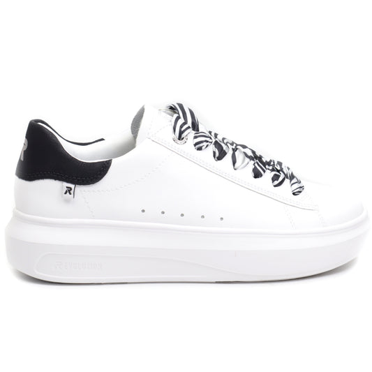 Rieker Sneakers dama W1201 80 alb+multicolor ID3855-ALB.MCL