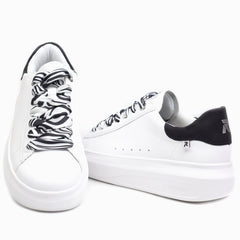 Rieker Sneakers dama W1201 80 alb+multicolor ID3855-ALB.MCL