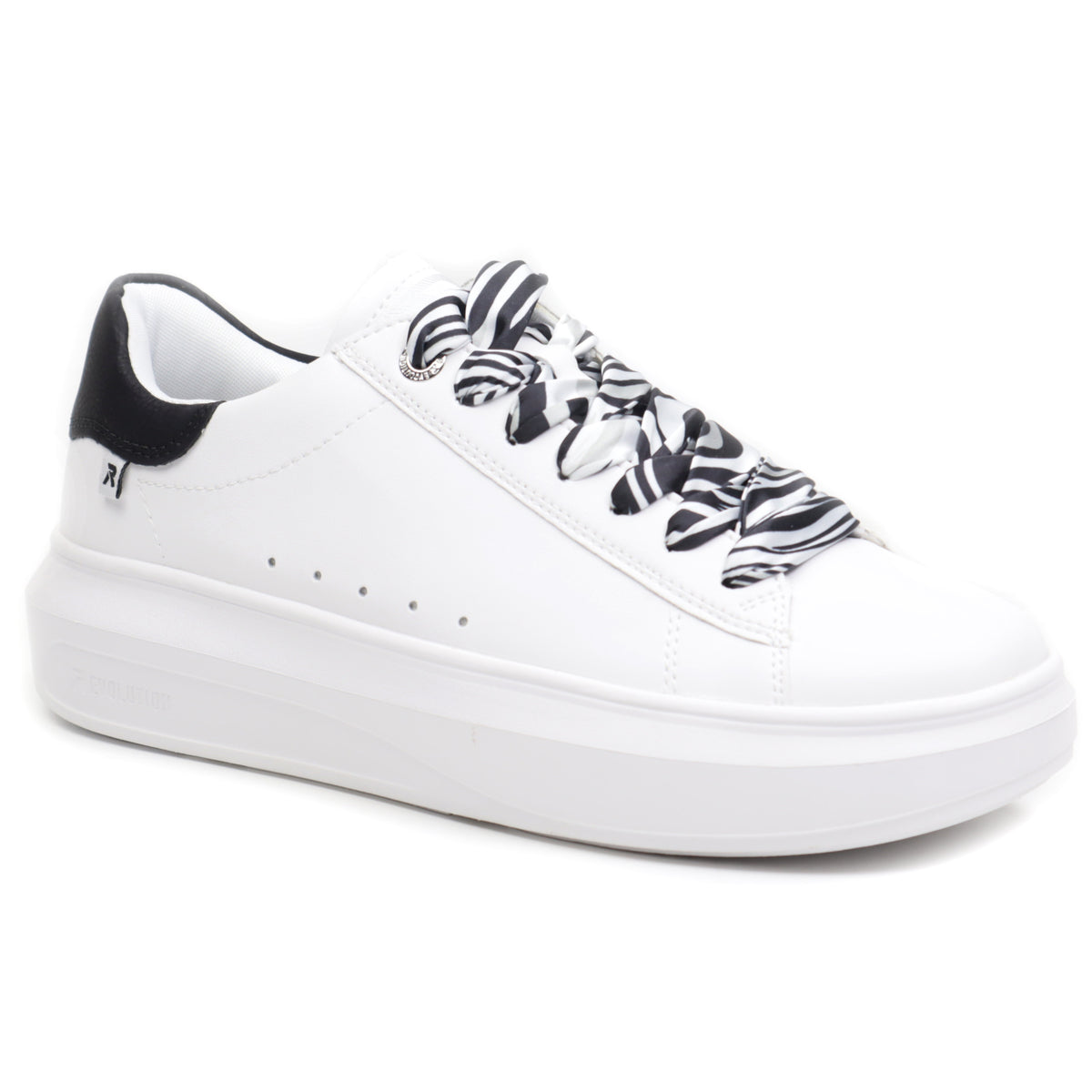 Rieker Sneakers dama W1201 80 alb+multicolor ID3855-ALB.MCL